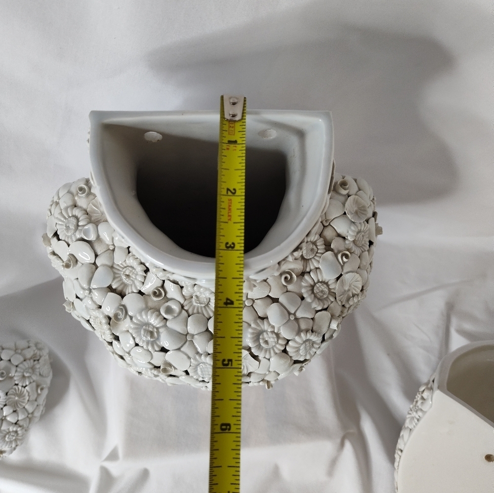 Antonio Zen Wall Fountain (Nove Italy) Fiori Blanco - Picture 5 of 12